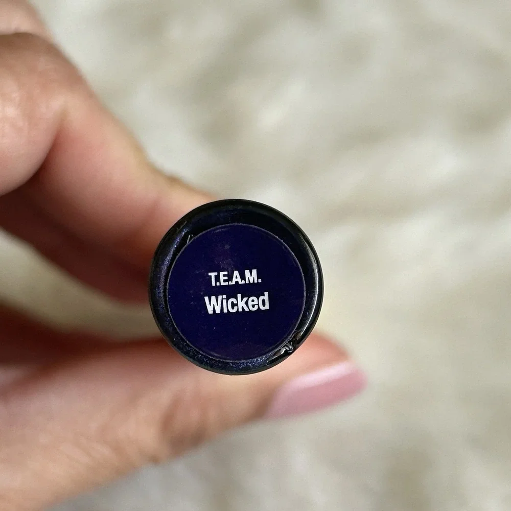 Lipsense Dark Blue Wicked Long Lasting Liquid Lip Color Lipstick Halloween Rave